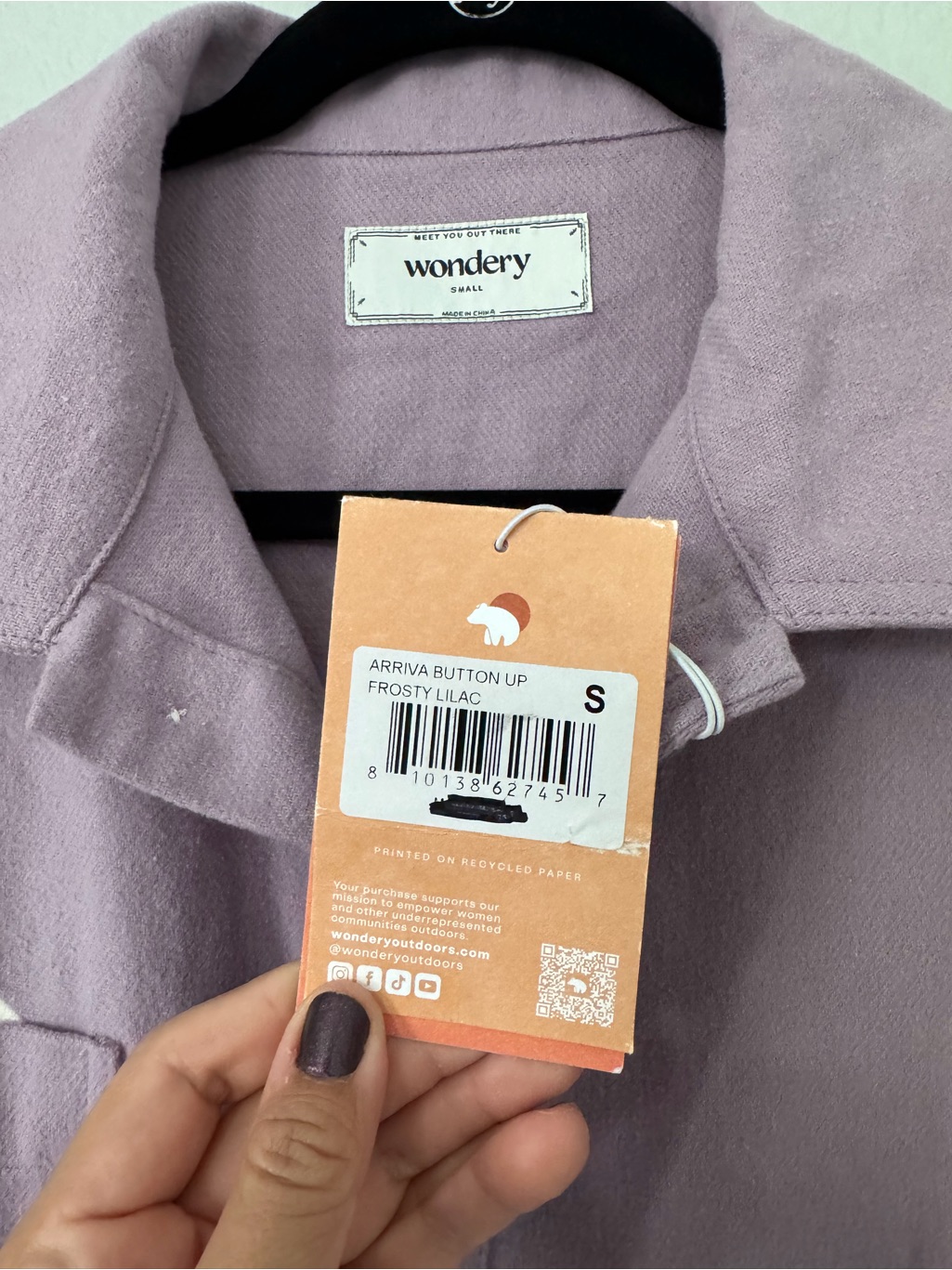 Nwt Wondery Outdoors Women’s Arriva Button-Up Shirt — image 2 of 3